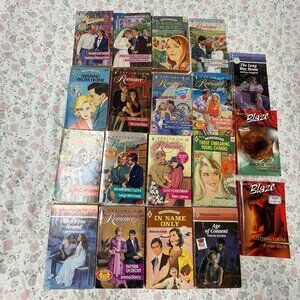 Harlequin Romance Books & 2 Blaze Books - 19 Paperbacks total